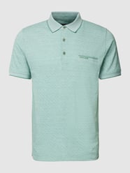 Poloshirt mit Brusttasche von Pierre Cardin Grün - 26