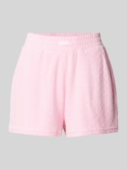 Regular Fit Shorts mit Strukturmuster Modell 'LOLA' von Guess Activewear Pink - 44