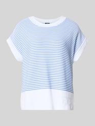 T-shirt van puur katoen in tricotlook model 'Kipe' van JOOP! - 5