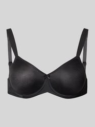 Biustonosz typu minimizer z fiszbinami i fakturowanym wzorem model ‘Essential Minimizer’ od Triumph - 40