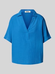 Oversized Blusenshirt mit V-Ausschnitt Modell 'DENISALF' von ECOALF - 3