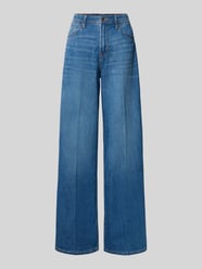 Wide leg high rise jeans van katoenmix, model 'SURI' van s.Oliver RED LABEL - 3