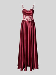 Abendkleid mit Herz-Ausschnitt von Hey Kyla Rot - 25