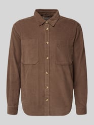 Loose fit vrijetijdsoverhemd van puur katoen, model 'ALP' van Only & Sons - 42