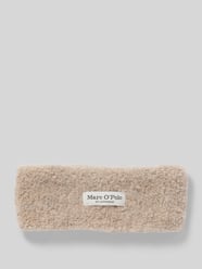 Hoofdband van een mix met wol en alpaca van Marc O'Polo Beige - 23