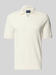 Regular Fit Poloshirt mit gerippten Abschlüssen von MCNEAL - 4
