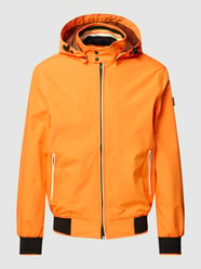 Funktionsjacke mit Kontraststreifen Modell 'COLLEGE' von Wellensteyn Orange - 36