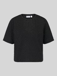 T-Shirt mit schimmerndem Allover-Design von PIECES - 21