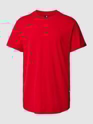 T-Shirt mit Label-Print von G-Star Raw Rot - 23
