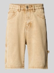 Regular Fit Jeansshorts mit Beintaschen von ANOTHER COTTON LAB Beige - 23