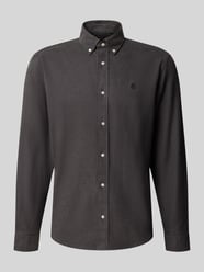 Regular Fit Freizeithemd aus reiner Baumwolle mit Label-Stitching von MCNEAL - 30