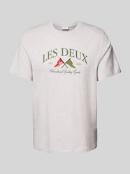 T-Shirt mit Label-Stitching Modell 'Ivy' von Les Deux - 7