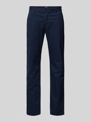 Slim Fit Chino mit Strukturmuster von MCNEAL Blau - 17