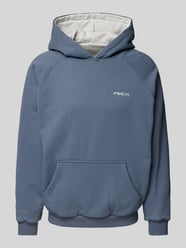 Boxy Fit Hoodie mit Label-Stitching von Pegador - 46