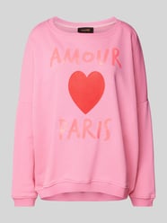 Oversized Sweatshirt mit Motiv-Print von miss goodlife Pink - 8