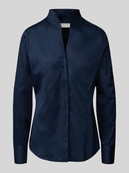 Bluse mit Kelchkragen Modell 'Ruby' von ETERNA - 20
