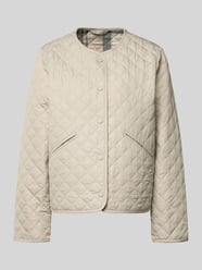 Krój regular fit Kurtka pikowana z Wyhaftowane logo Model 'CASHEL' od Barbour - 29