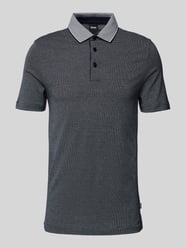 Slim Fit Poloshirt mit Label-Detail Modell 'Pitton' von BOSS - 15