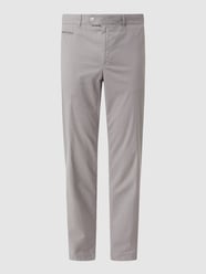 Straight Fit Chino mit Stretch-Anteil Modell 'Everest' von Brax Grau / Schwarz - 36