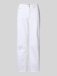 Jeansy z prostą nogawką i 5 kieszeniami model ‘Melly Relax’ od OPUS PANTS - 19