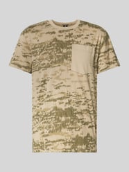 T-Shirt mit Rundhalsausschnitt und Brusttasche von G-Star Raw Beige - 1