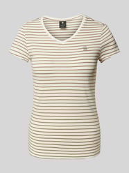 T-Shirt mit Label-Stitching von G-Star Raw - 11