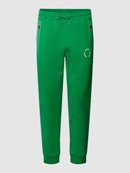 Sweatpants mit Label-Print Modell 'Hadiko' von BOSS Green Grün - 28