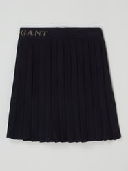 Minirok van een mix van viscose en katoen  van Gant Blauw / turquoise - 11