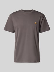 T-shirt z wyhaftowanym logo model „CHASE” od Carhartt Work In Progress - 17