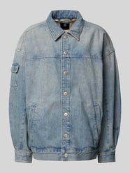 Trucker Jacket mit Leistentaschen Modell 'Long Drifter' von G-Star Raw - 34