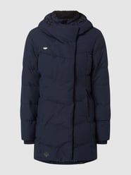 Steppmantel mit Kapuze Modell 'Pavla' von Ragwear Blau - 7