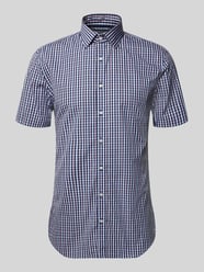 slim fit zakelijk hemd van katoen met kentkraag van Jake*s - 30