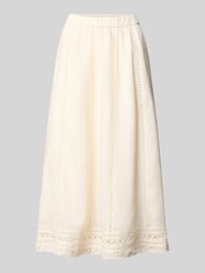 Rozkloszowana spódnica maxi z czystego lnu od Weekend Max Mara - 26