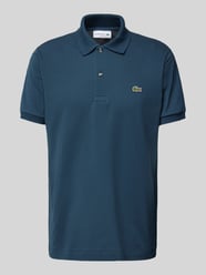 Regular Fit Poloshirt mit Label-Patch von Lacoste Blau - 7