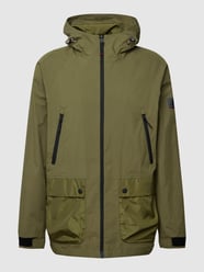Jacke mit Kapuze Modell 'Leonardo' von FIRE + ICE Grün - 23