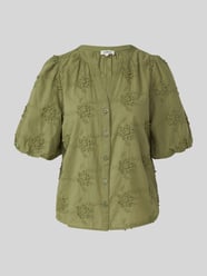 regular fit blouse met korte mouwen van puur katoen van s.Oliver RED LABEL - 14