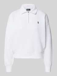Sweatshirt mit Polokragen und Label-Stitching von Polo Ralph Lauren - 24
