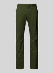 Slim Fit Chino mit Strukturmuster von MCNEAL Grün - 19