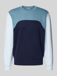 Sweatshirt mit Label-Detail von Lacoste Blau - 9