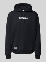 Regular Fit Hoodie mit Label-Stitching von ROTHOLZ Schwarz - 40