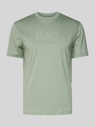 T-Shirt mit Label-Print Modell 'TRAIN' von EA7 Emporio Armani - 14