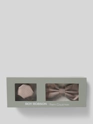 Fliege und Einstecktuch im Set von Roy Robson Beige - 39