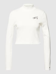 Longsleeve mit Label-Stitching Modell 'BABY' von Tommy Jeans Weiß - 26