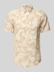 Regular Fit Leinenhemd mit Button-Down-Kragen von Gant Beige - 2