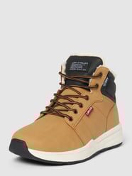Veterboots met voering van teddybont van Levi's® Bruin - 36