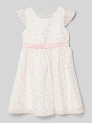 Kleid mit gelegten Falten von Happy Girls Pink - 30