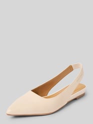 Slingbacks aus edlem Rindsleder von Marc O'Polo - 7