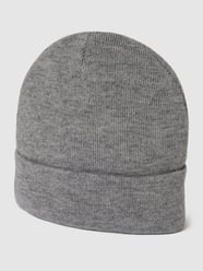 Czapka beanie z szerokim brzegiem od MCNEAL Szary - 35