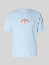 t-shirt z nadrukiem z logo i okrągłym dekoltem od JACK & JONES - 33