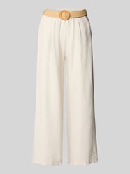 Stoffhose mit Eingrifftaschen von ZABAIONE Beige - 40